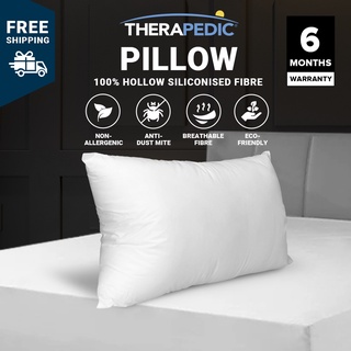 Therapedic USA Pillow 100% Hollow Siliconised Fibre