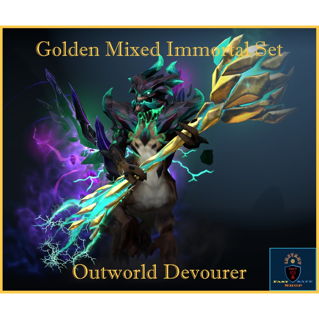 Dota 2 Outworld Devourer Golden Shards Of Exile Shopee Malaysia