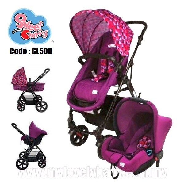 sweet cherry travel stroller