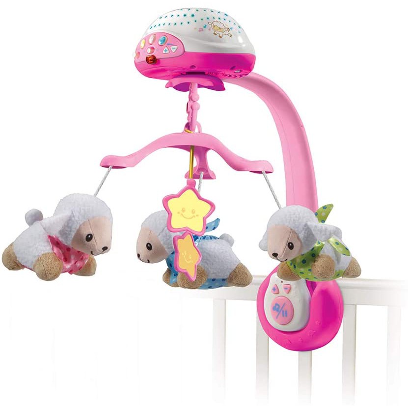 Vtech Lullaby Lambs Mobile Pink Baby Night Light Projector Baby Born Cot Toys Newborn Baby Toys With Lights Shopee Malaysia