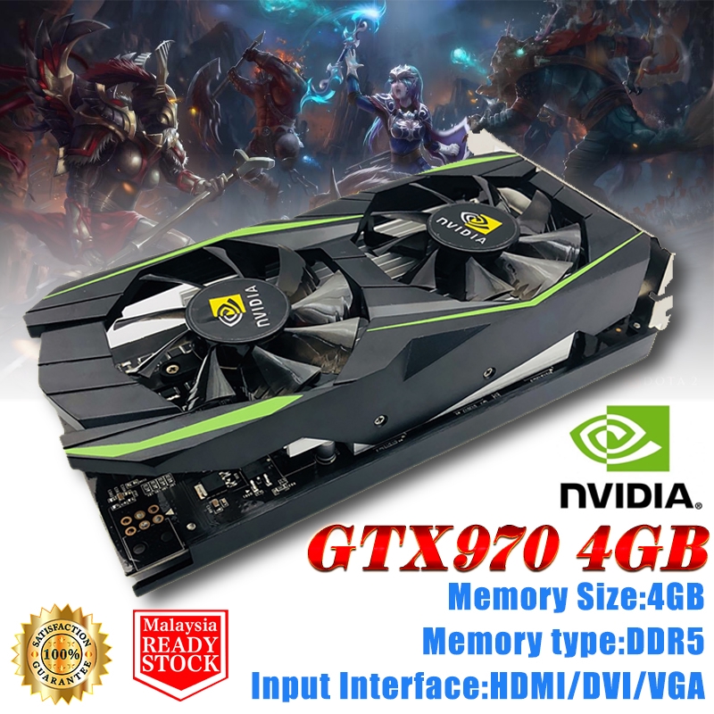 Original product Desktop Professional GTX970 4GB GDDR5 128Bit PCI-Express Video Graphics Card Gpu Nvidia Gaming Computer