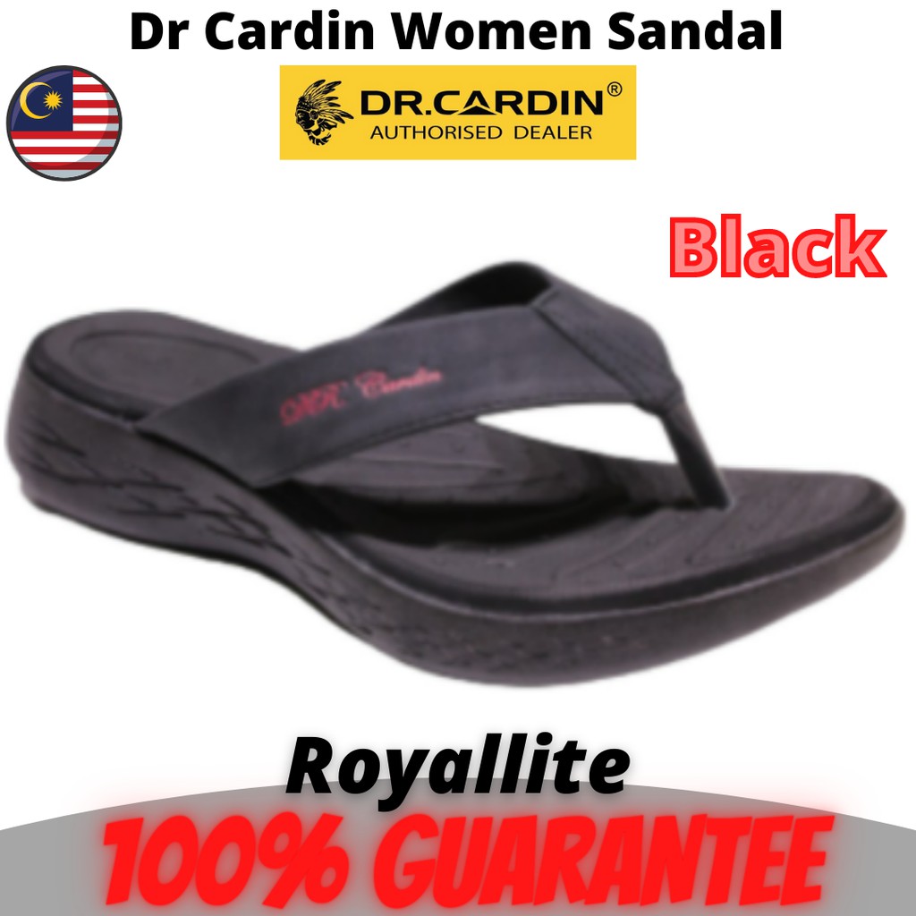 Dr Cardin Women Sandal Slip On (L-BSR-1355) Black & Pink