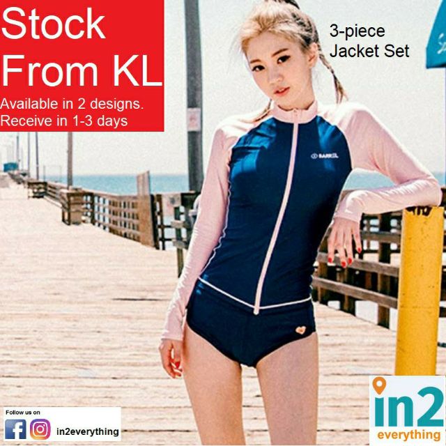 3 piece swimming suit