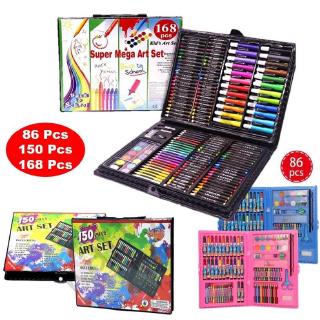 crayon and marker set