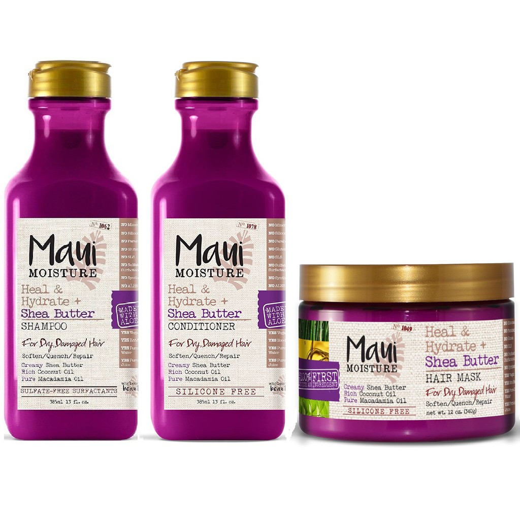[ iiMONO ] Maui Moisture Heal & Hydrate + Shea Butter Hair Mask