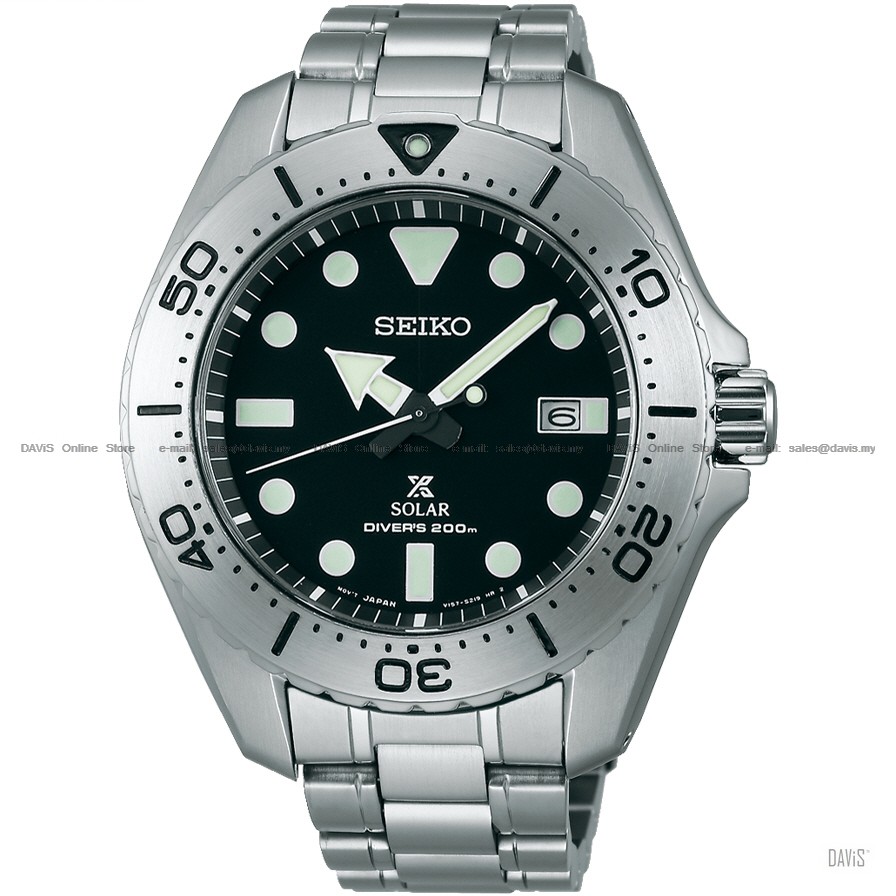 seiko solar titanium diver