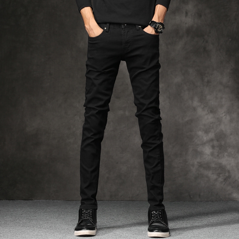 black denim pants mens