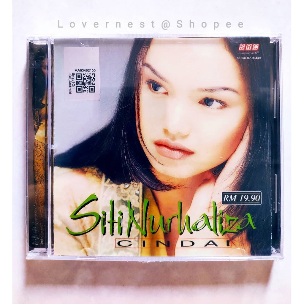 Siti Nurhaliza - Cindai 1997 CD Cassette Album - Laksamana Mati Dibunuh - Janji - Lela Manja - Kaparinyo - Es Lilin