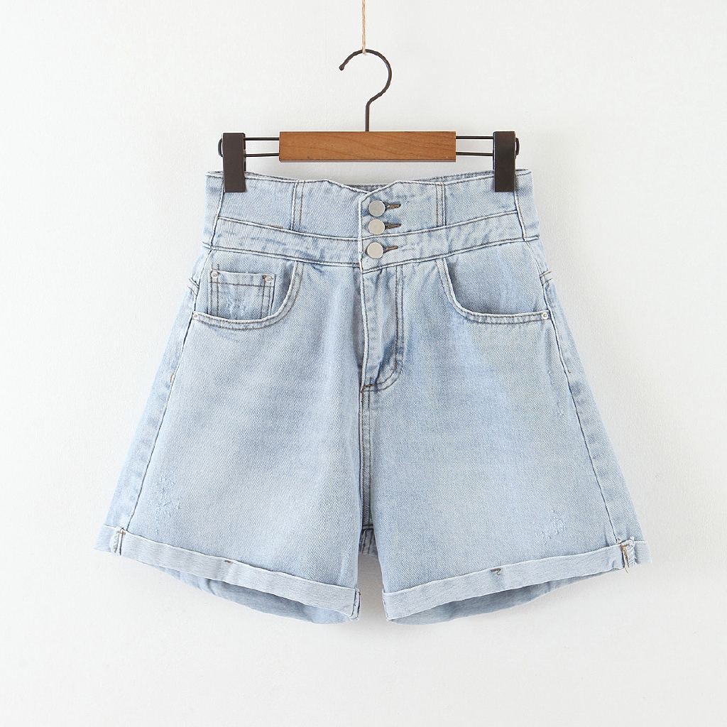 machine jean shorts