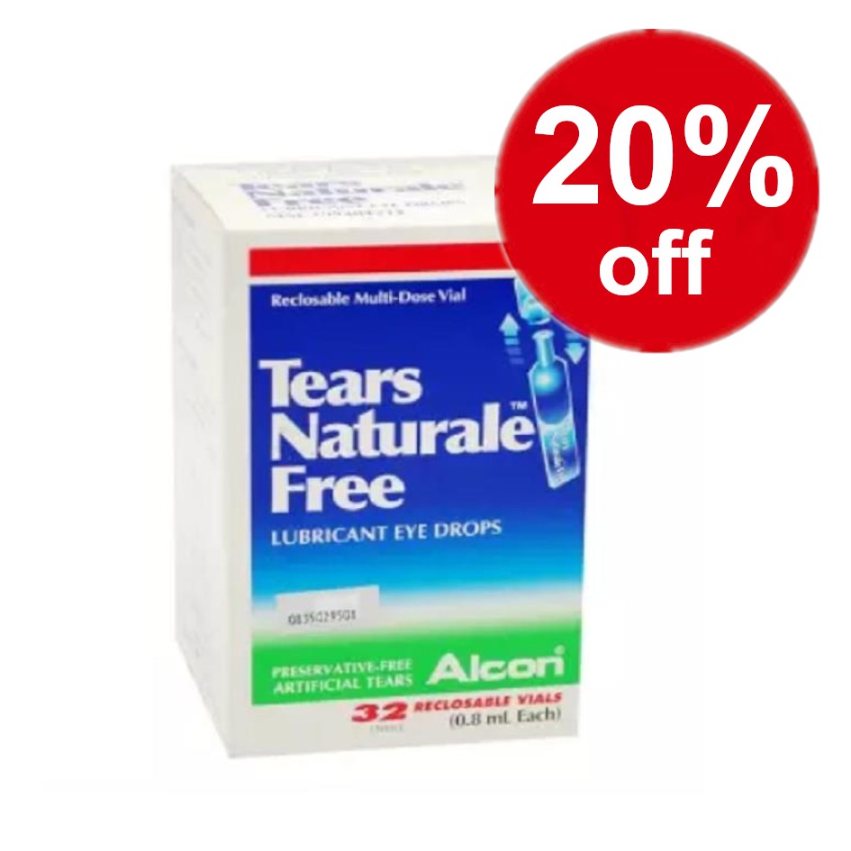 Tears Naturale Preservative Free Eye Drops Single Unit 0 8ml X4 S Shopee Malaysia