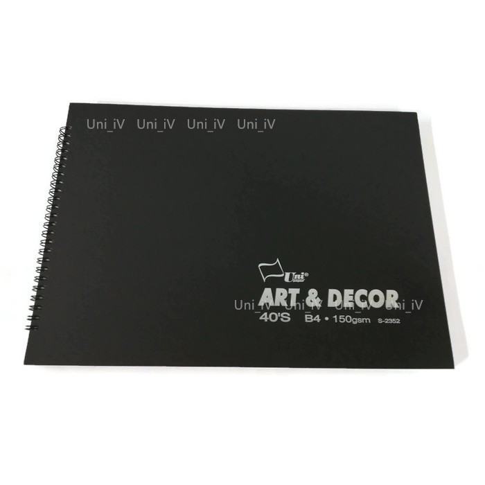 Art & Decor B4 Drawing Pad 150gsm Sketch Book Paper Kertas Lukisan (40