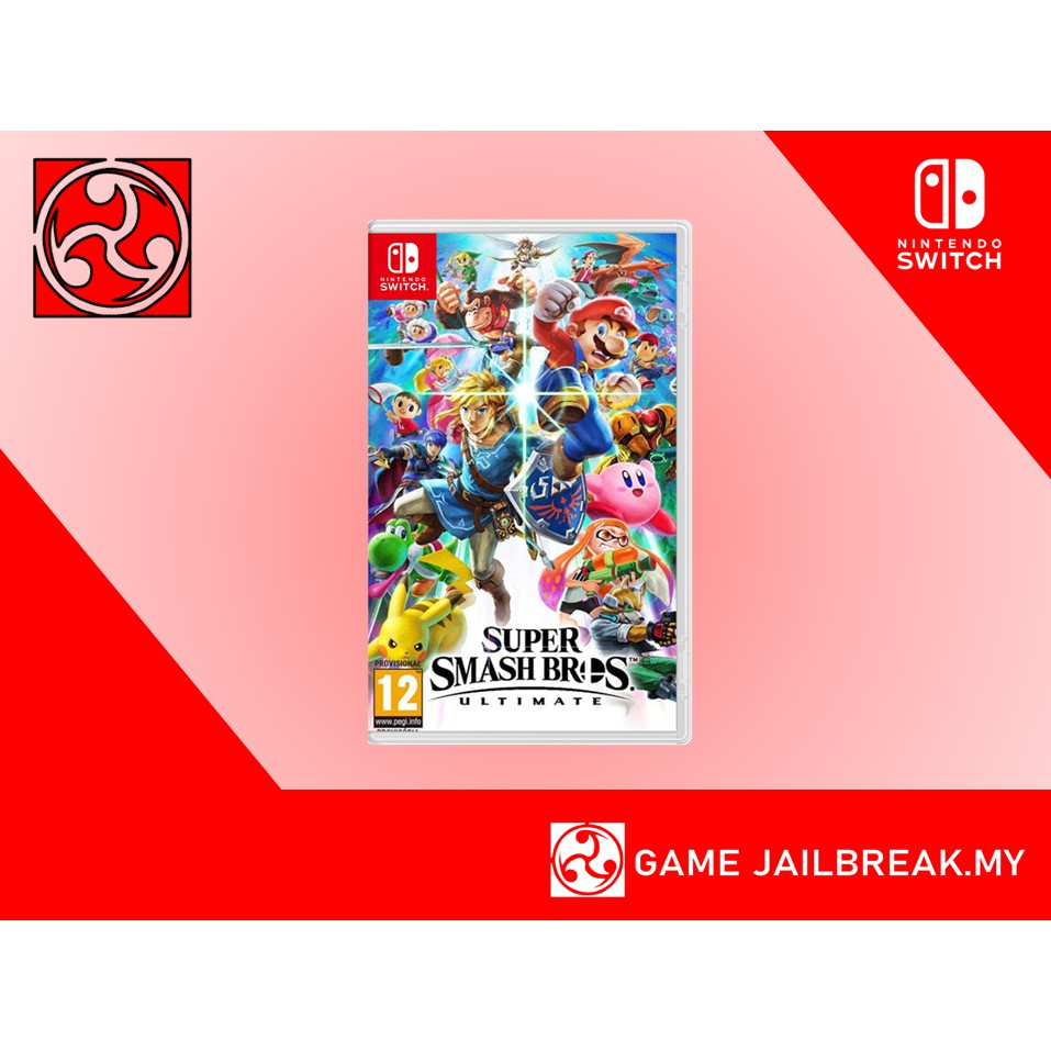 Nintendo Switch Super Smash Bros Ultimate Digital Download Xci File Usa Jailbreak Shopee Malaysia