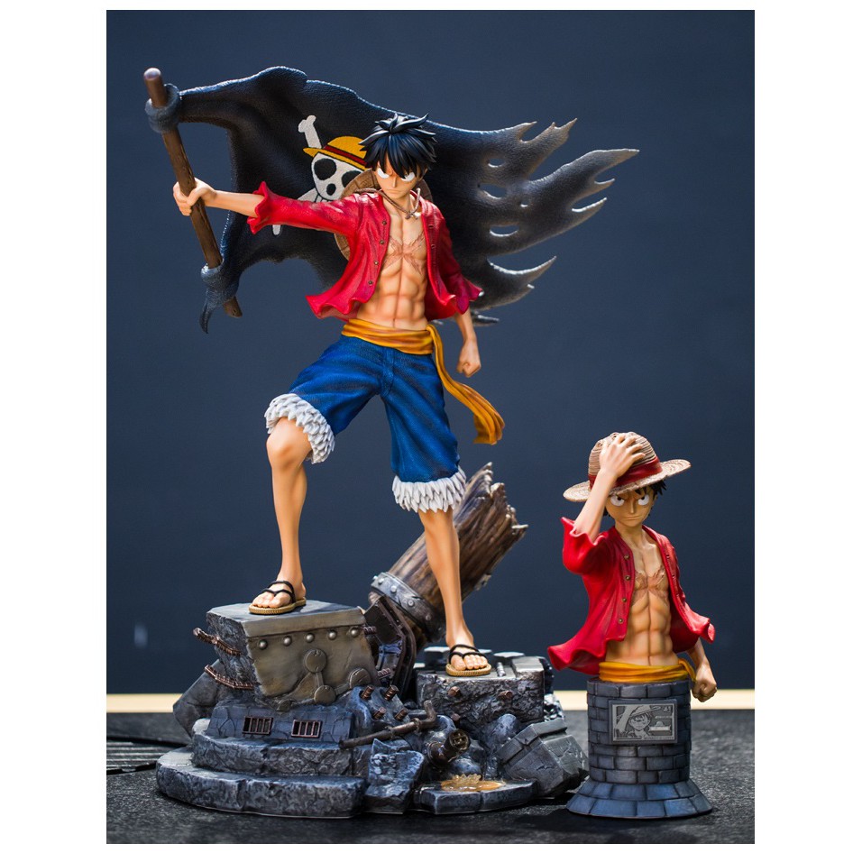 HZ Studio One Piece Monkey D Luffy Resin Display Figure Toys GK Statue N Details about   RC 