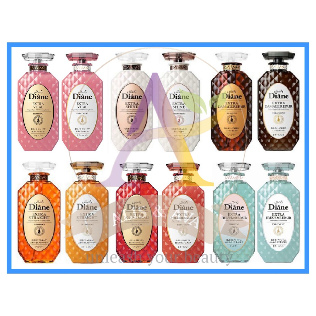 Moist Diane Shampoo / Treatment 450ml Shopee Malaysia