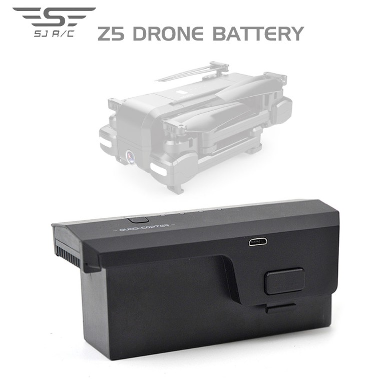 Details about    7.4V 1500mAh Lipo Battery For SJR/C SJRC Z5 X103W KF608 Drone RC Black