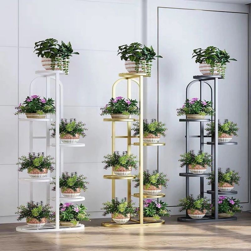 Ready Stock Rak Pasu Bunga Bertingkat Iron Flower Rack Tempat Letak Pasu Rak Tanaman Rak Bertingkat Rak Raga Shopee Malaysia