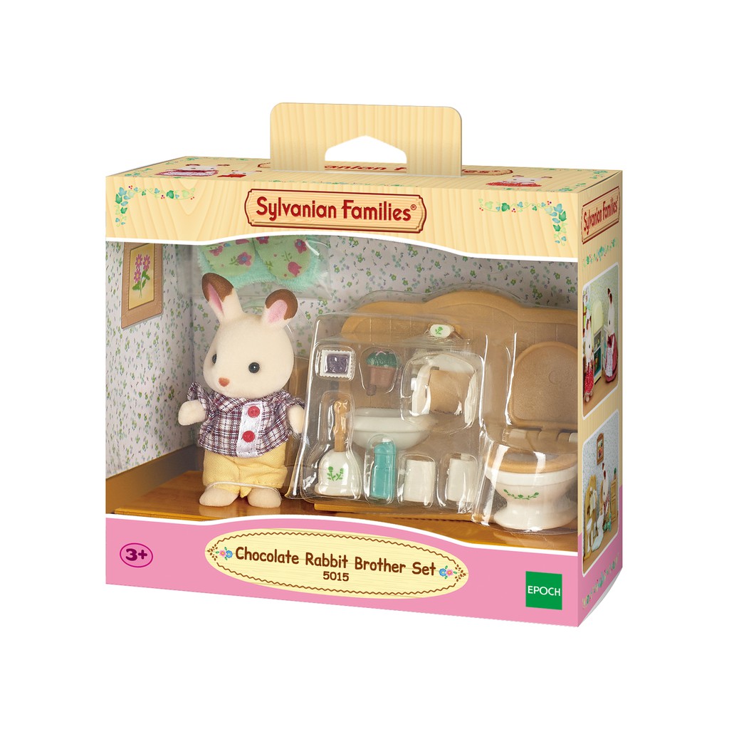 sylvanian families toilet set