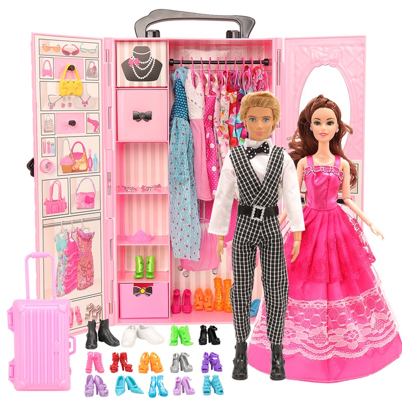 Personal Sunny meaning Dollhouse Wardrobe Fashion Doll Accessories for Barbie Dolls Best Girl Gift  Toys | Shopee Malaysia