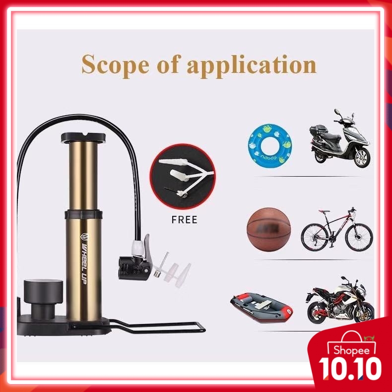 wheel up bike pump