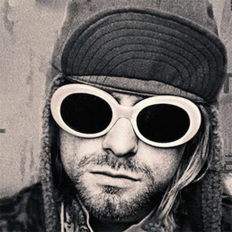 Nirvana Kurt Cobain Sunglasses Women Men Oval Sun Glasses Hot