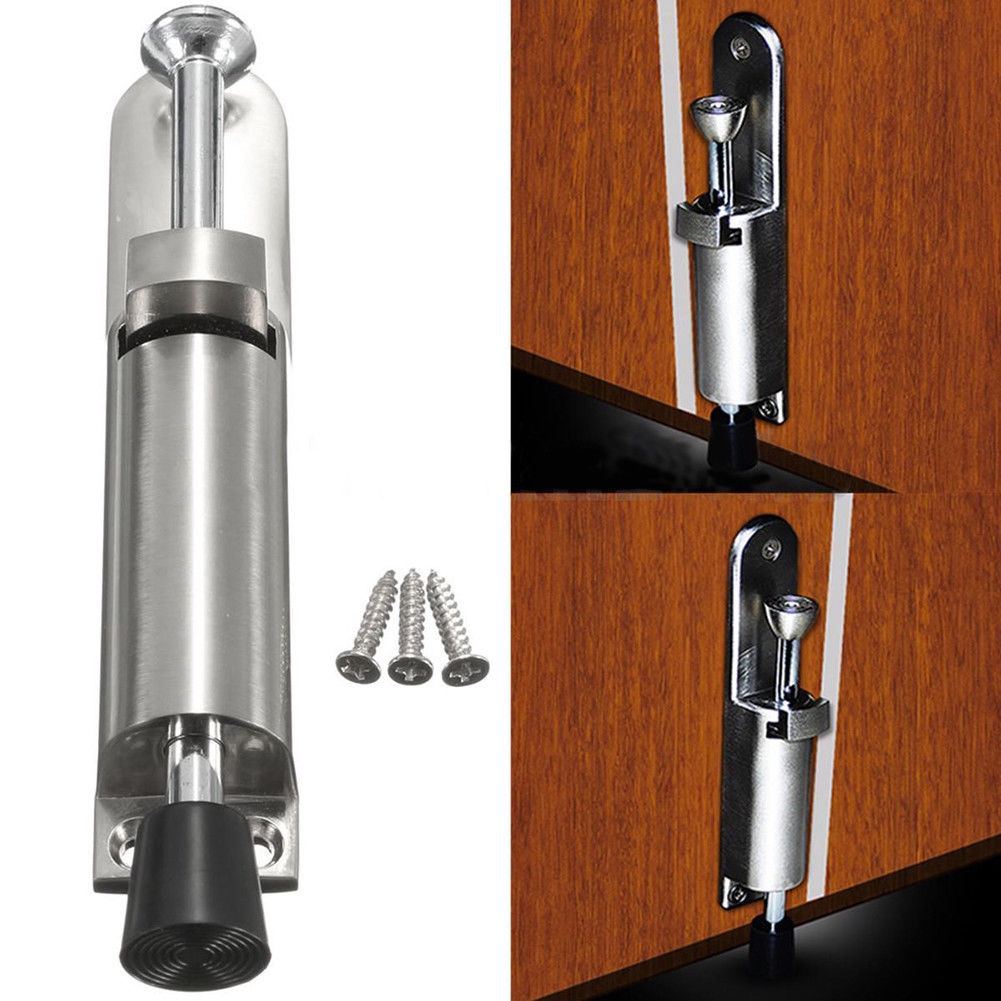 Rubbed Hardware Door Stopper Kick Down For Family Office Heavy