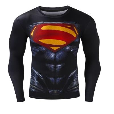 youth superhero compression shirts