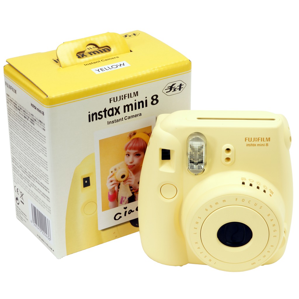 Polaroid Camera Instax Mini 8 Yellow Np Rm399 Shopee Malaysia