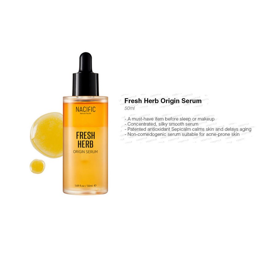 Nacific Fresh Herb Origin Serum 50ml Shopee Malaysia