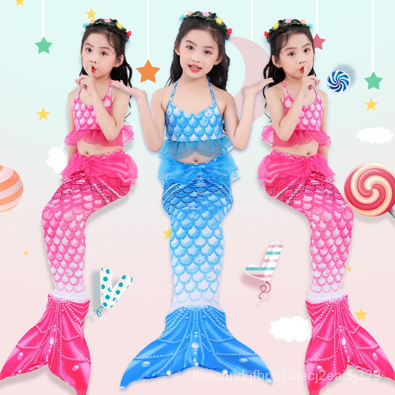 Baju Mermaid Kanak Kanak