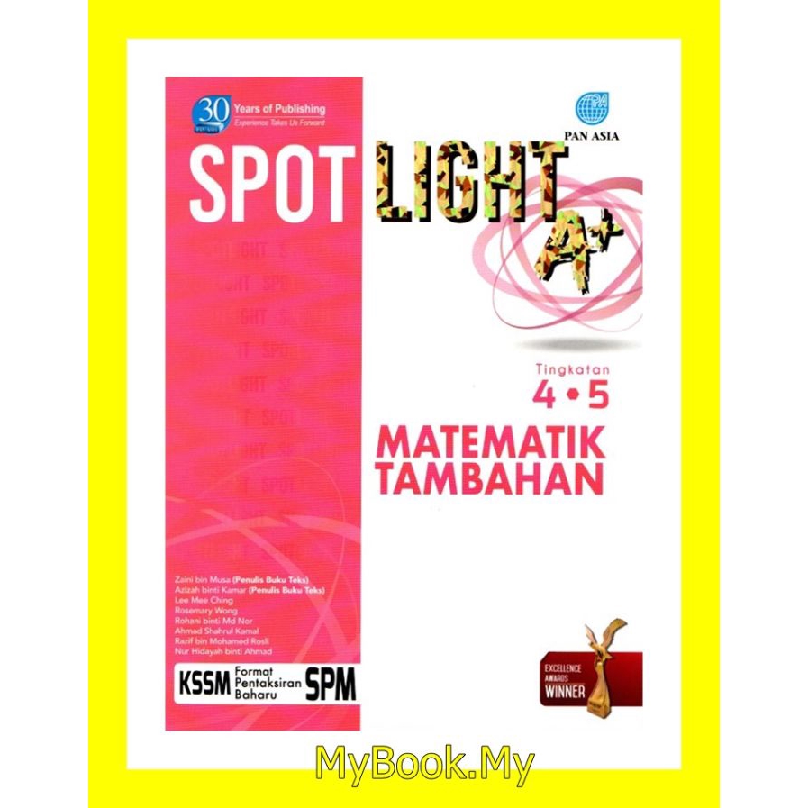 *BARU 2021* MyB Buku Rujukan/Nota  Spotlight A+ Tingkatan 4&5 SPM KSSM