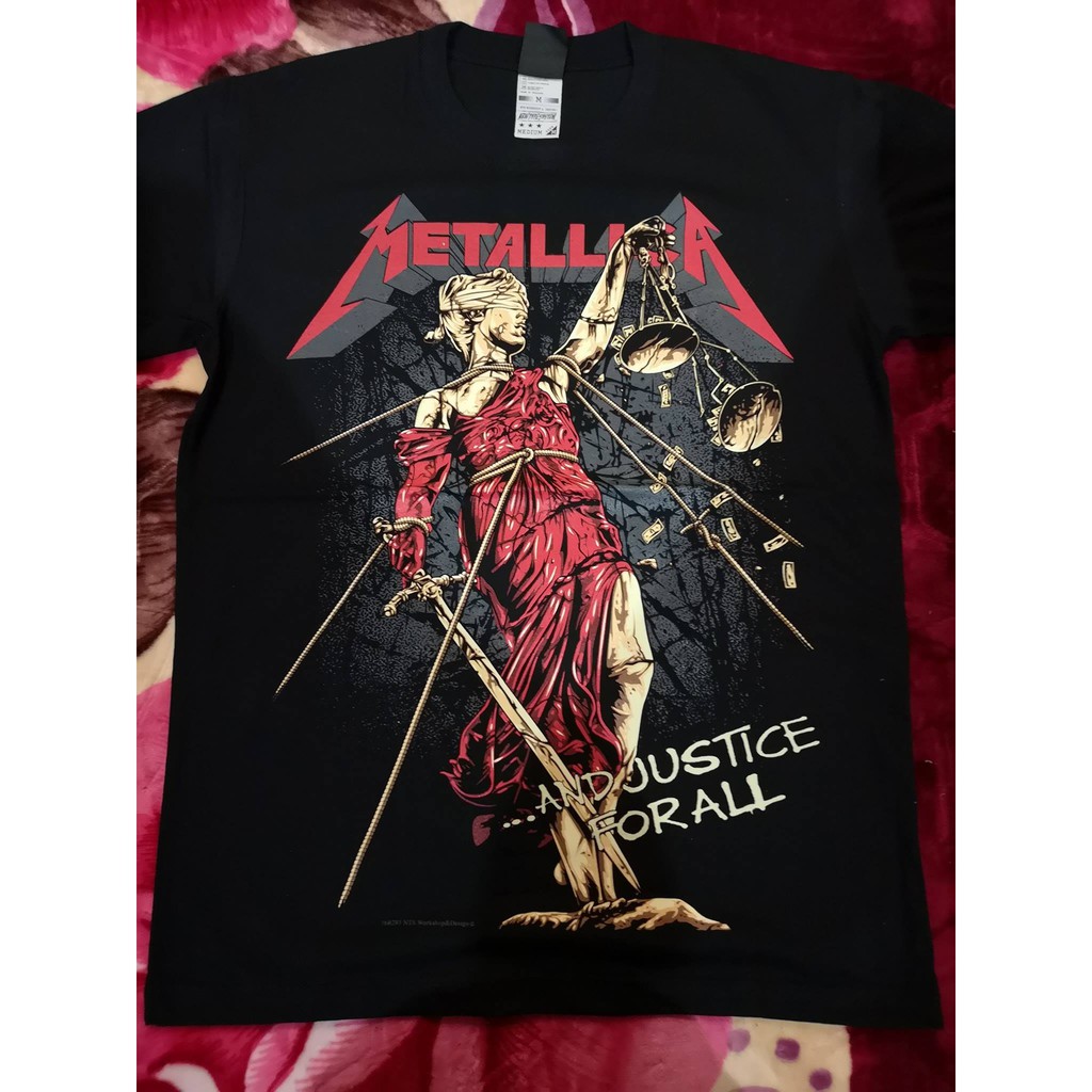 t shirt metallica original