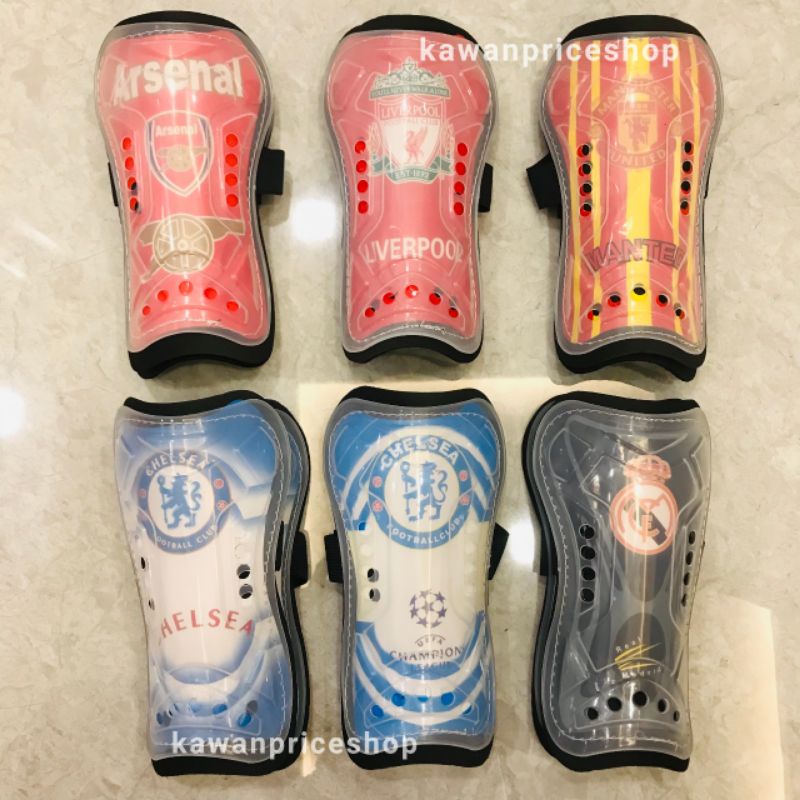 Professional soccer protective gear FOOTBALL SHIN PADS