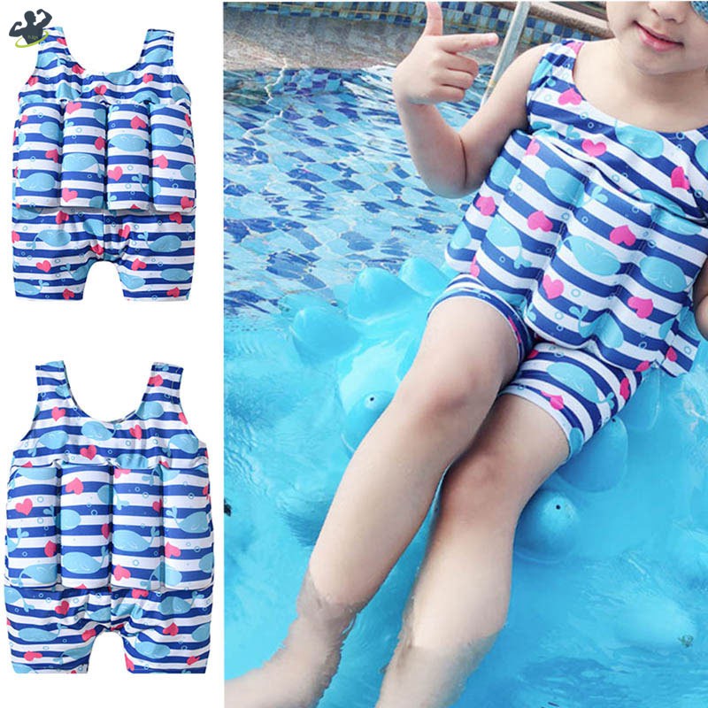 baby bathing suit with floatation