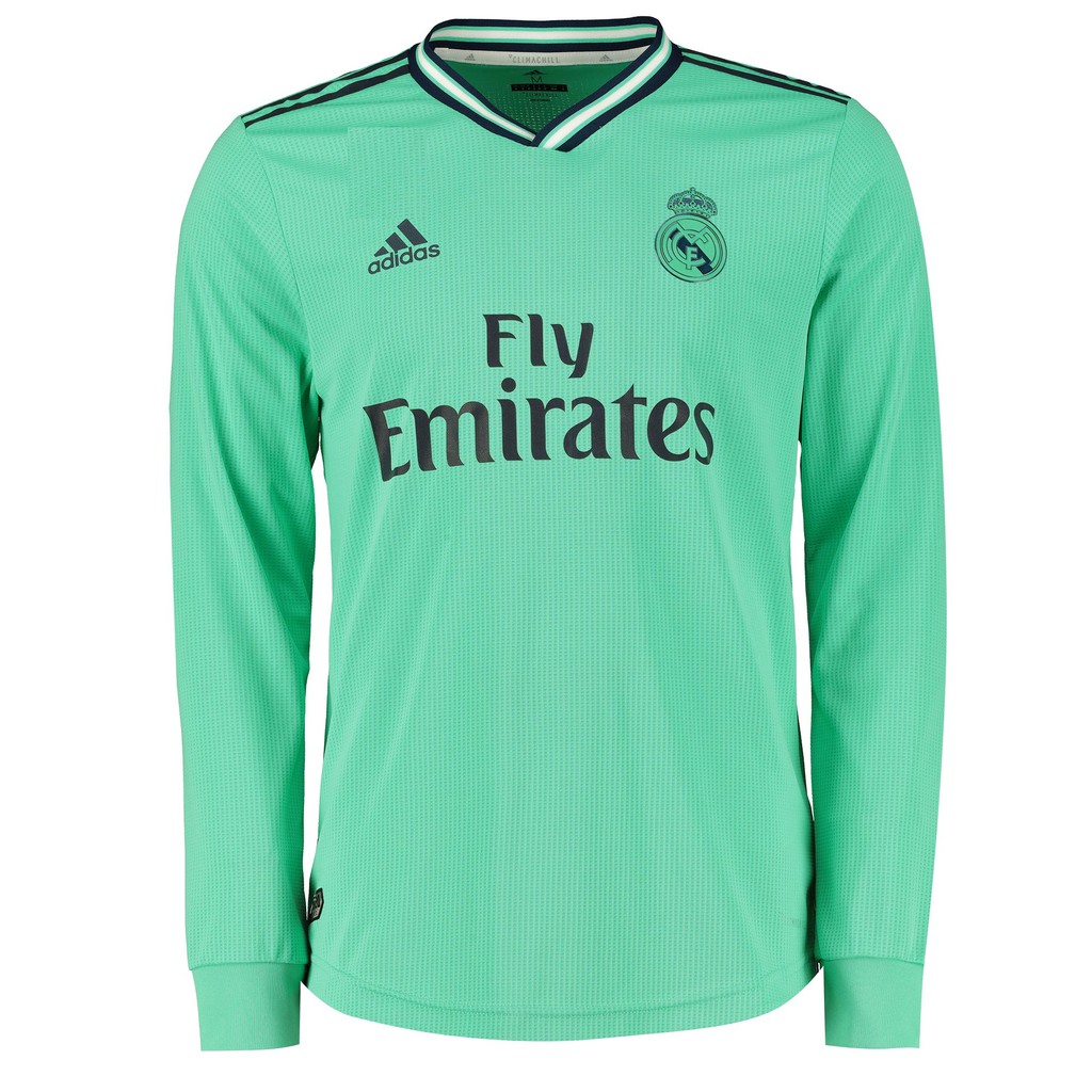 real madrid green jersey long sleeve