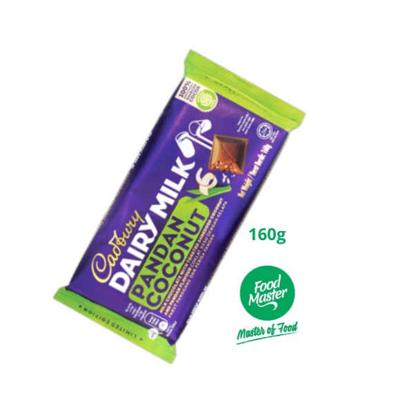 Cadbury Dairy Milk Pandan Coconut 160g Shopee Malaysia