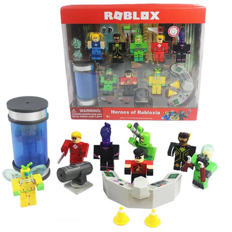 Roblox Building Blocks Heroes Of Robloxia Doll Virtual World Games Action Figure Shopee Malaysia - toysvirtual world roblox blocks doll knight age 4 dolls