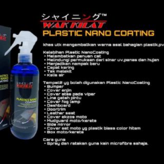 Wak Kilat Nano Coating 250ml Pengilat Kereta Motor Kalis  