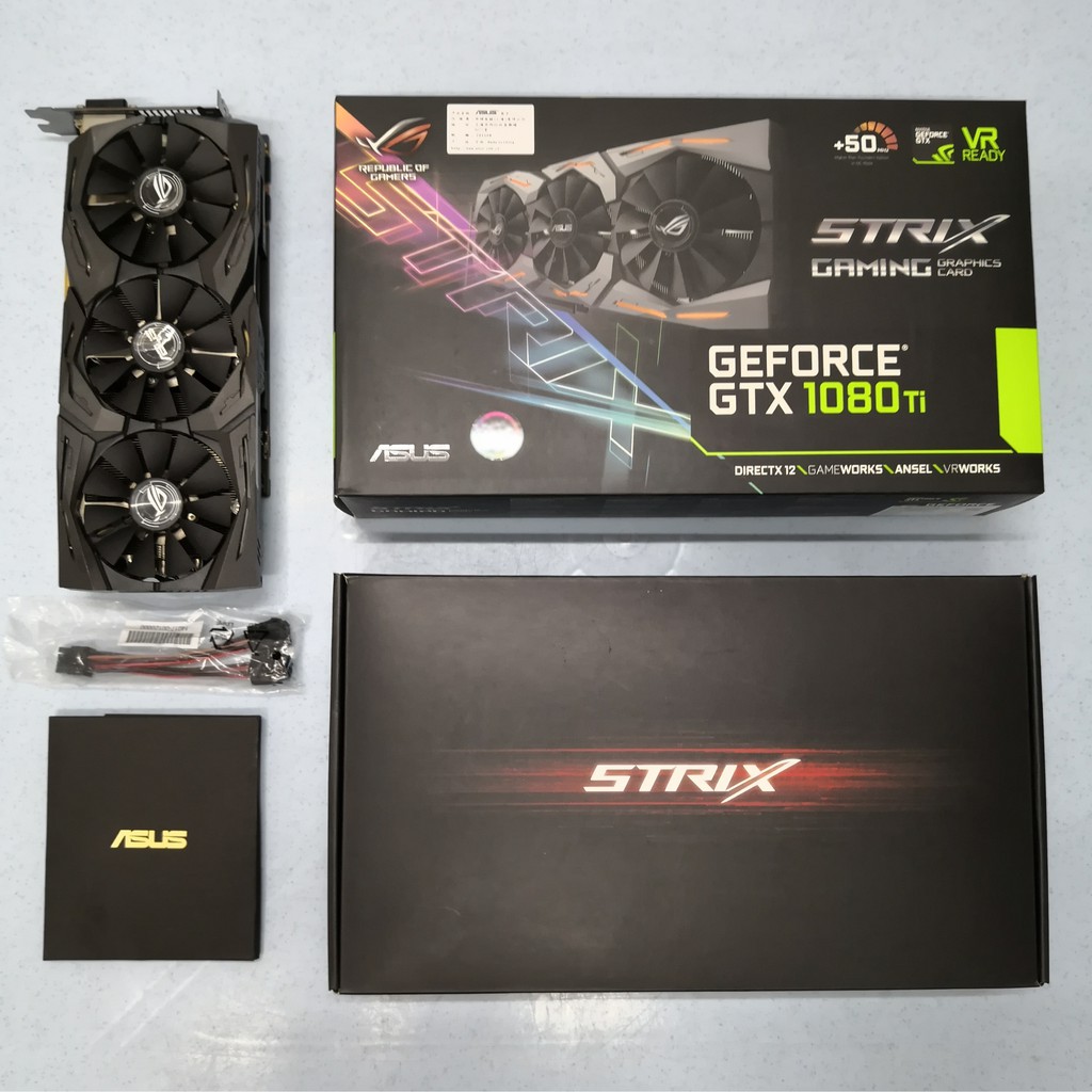 Asus rog strix gtx 1080ti обзор