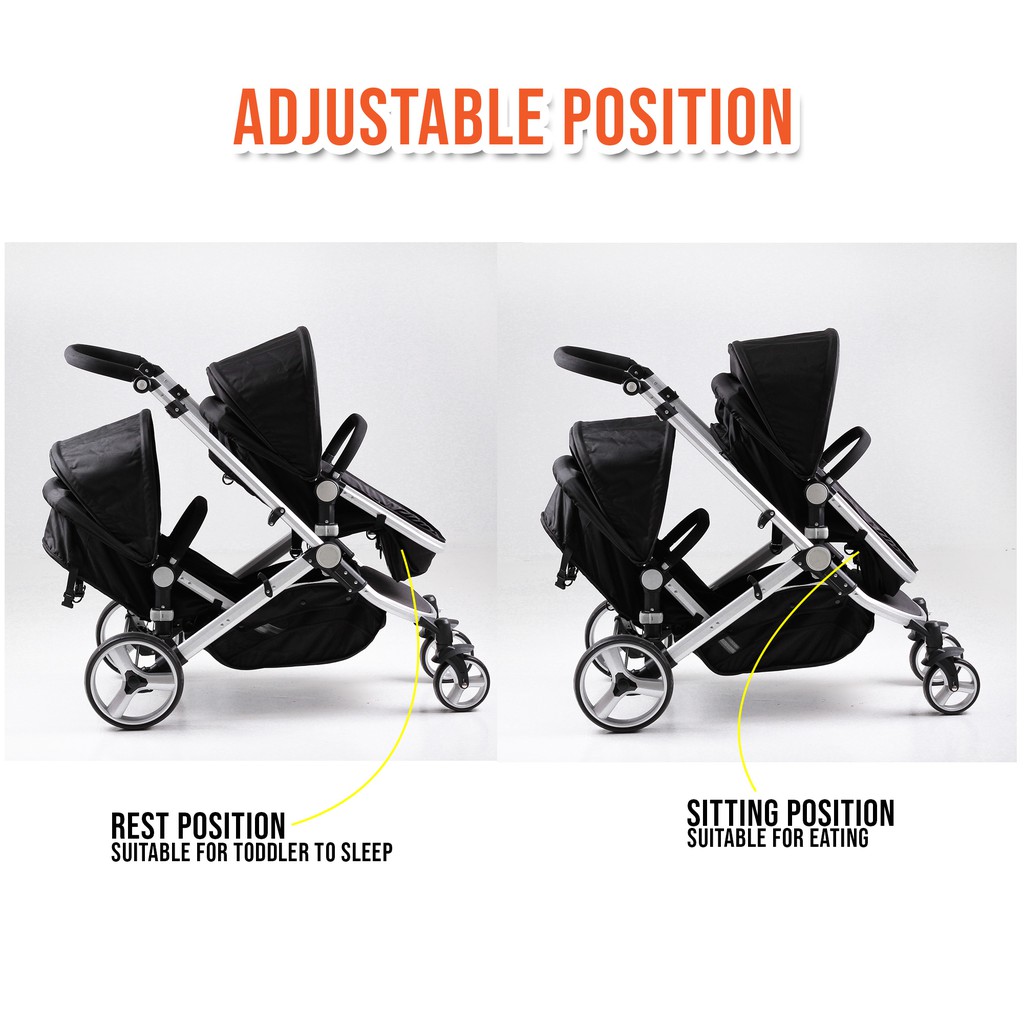 mamakiddies double pram