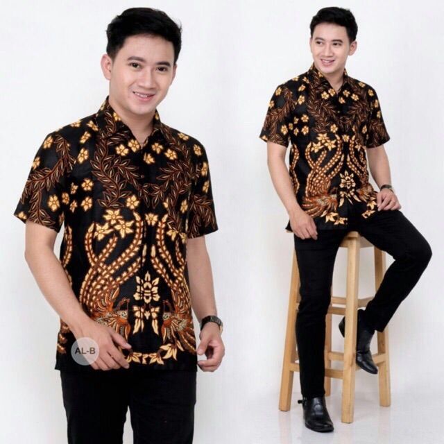  BAJU  BATIK  LELAKI  INDONESIA Ready Stock Shopee Malaysia