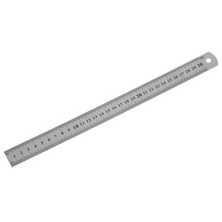 Suremark Stainless Steel Ruler Metric Rule Double sided 