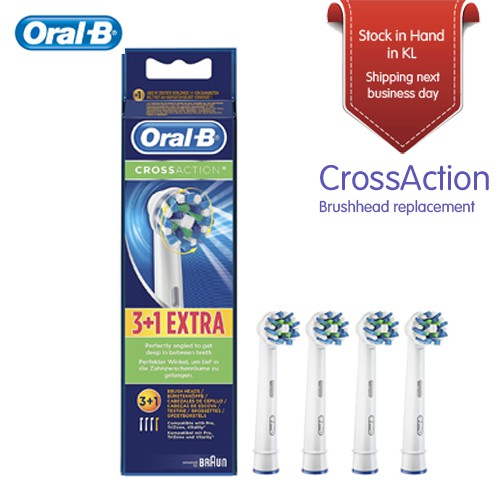 cross action toothbrush