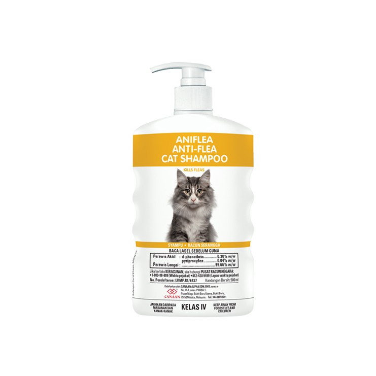 anti flea shampoo for cats