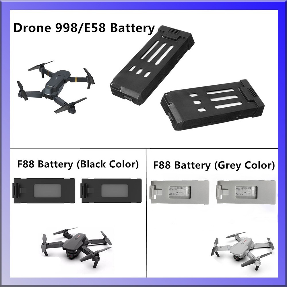 Original Rechargeable Battery for Drone JY019 S168 F88 E88 RC Quadcopter Shopee Malaysia