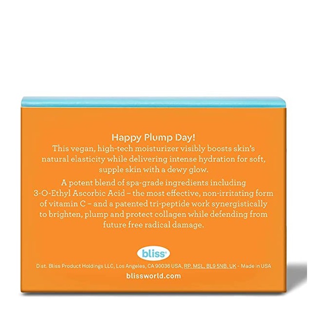 bliss brightening moisturizer