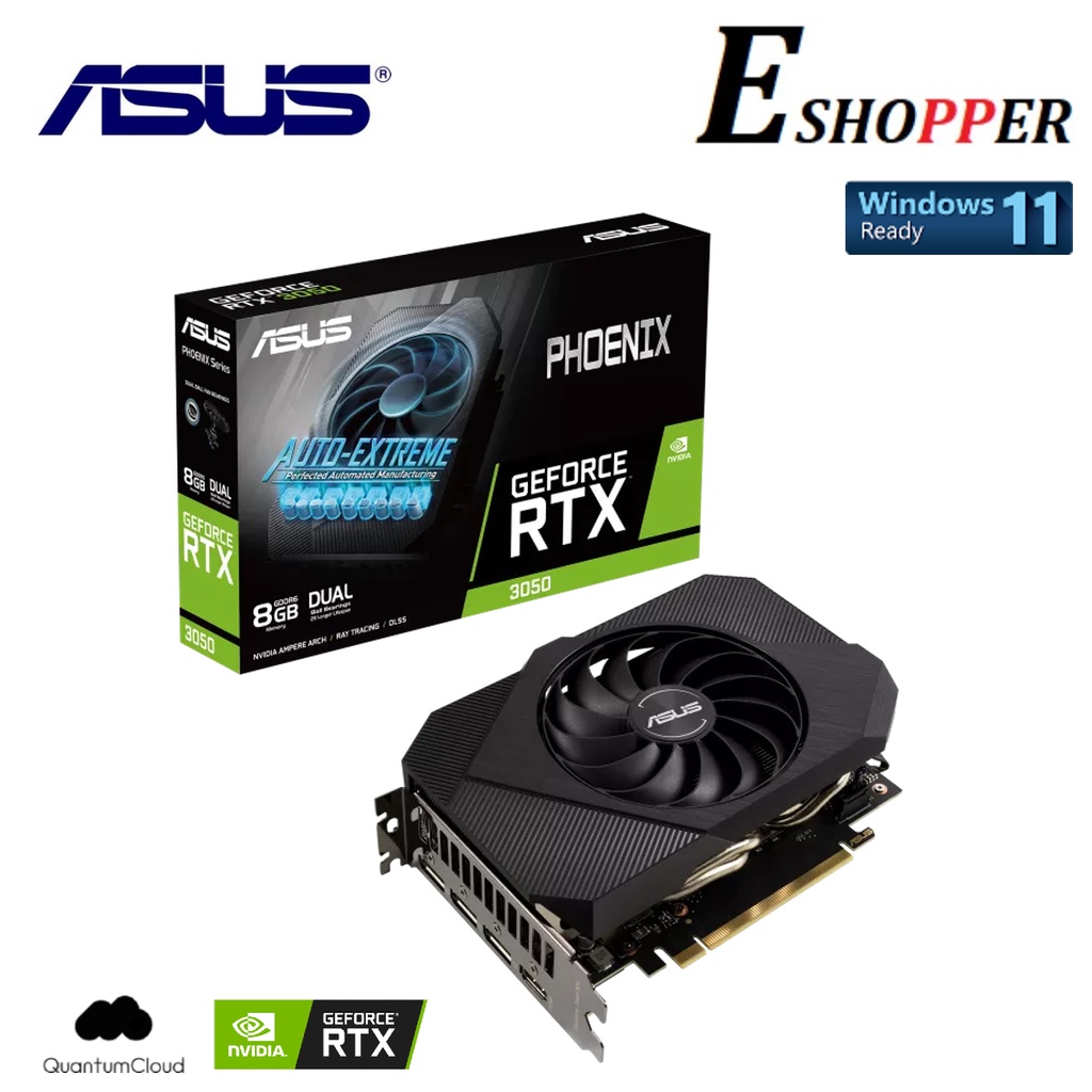 ASUS PHOENIX GEFORCE RTX3050 8GB GDDR6 GRAPHIC CARD | Shopee Malaysia