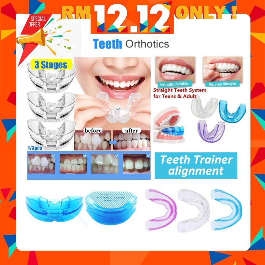 PERAPAT GIGI Orthodontic Braces Soft Silicone Appliance Smile Teeth ...