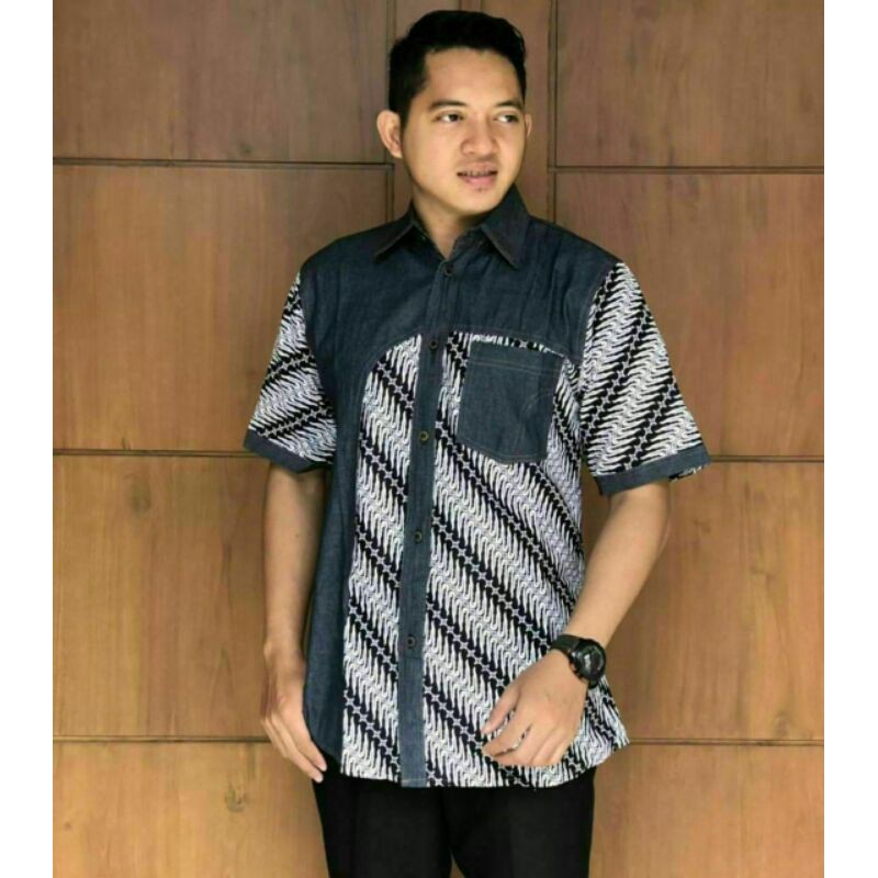 batik shirt with jeans