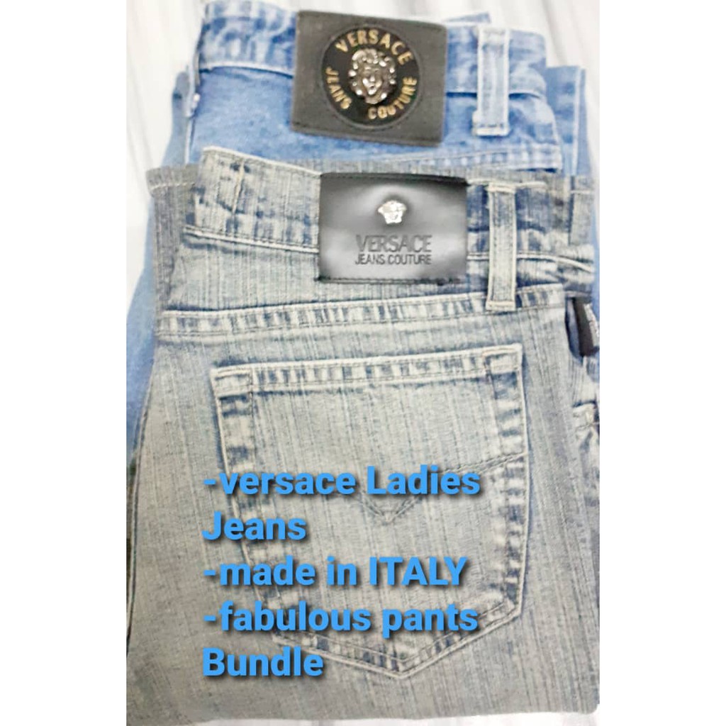 versace ladies jeans