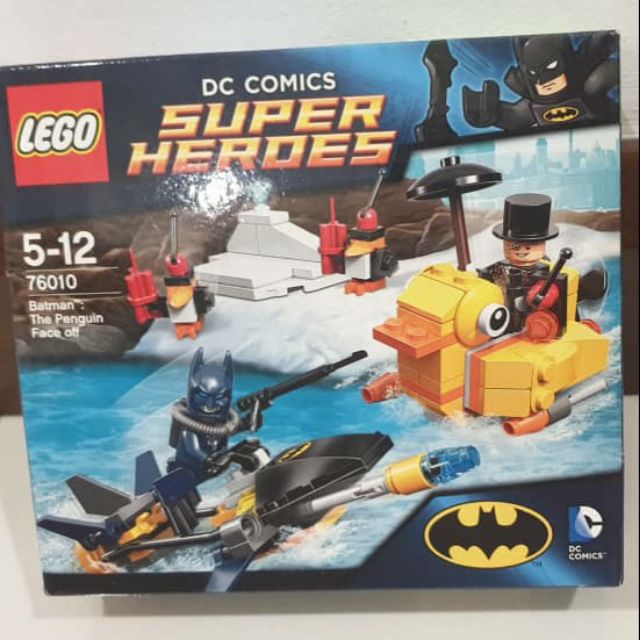 LEGO 76010 DC COMICS SUPER HEROES Batman: The Penguin Face off (NEW) |  Shopee Malaysia